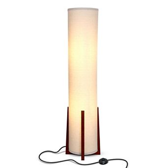 Brightech Parker 48 Inch Tall Decorative Tower Shade Soft LED Light Floor Lamp