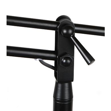 Brightech Ava 61" Led Modern Standing Floor Lamp With Fabric Drum Shade