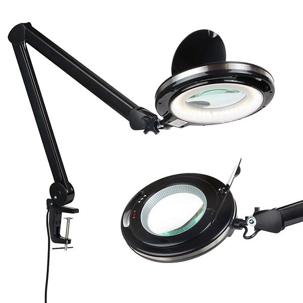 Brightech Lightview Pro Led Adjustable, Brightech Lightview Pro 3 In 1 Led Magnifying Glass Floor Lamp