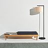 Brightech Montage Modern Drum Shade Standing Floor LED Smart Lamp Shade ...