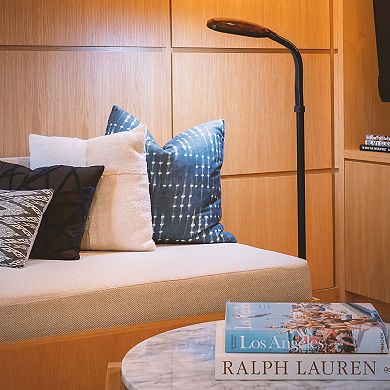 Brightech Litespan 53" Dimmable Led Reading Task Lamp With Height Adjustable Gooseneck Head