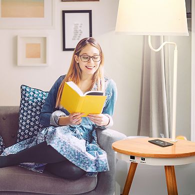 Brightech Orion 74" Led Tree Arc Floor Lamp With 5 Adjustable Arms