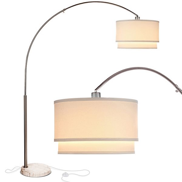Brightech Mason Arc Floor Lamp With, Zuo Vortex Floor Lamp