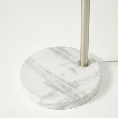 Brightech Mason 81" Led Contemporary Arc Floor Lamp With Marble Base