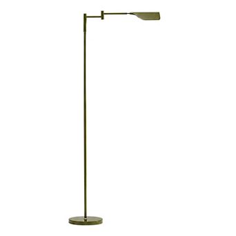 Brightech Leaf 53" LED Modern Pharmacy Reading Floor Lamp with Adjustable Neck