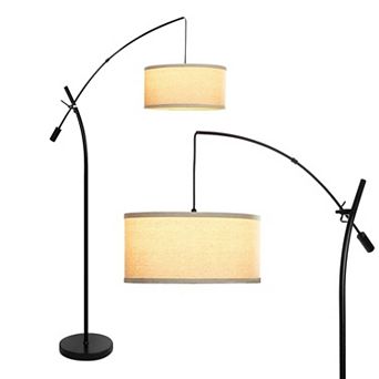 Brightech Grayson 84" Led Arc Floor Lamp With Adjustable Arm