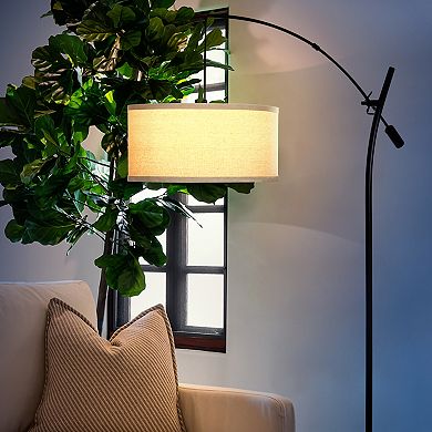 Brightech Grayson 84" Led Arc Floor Lamp With Adjustable Arm