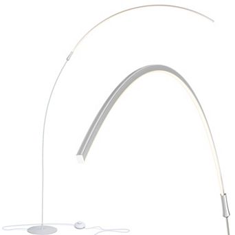 Brightech Sparq Dimmable Led Modern Arc Floor Lamp