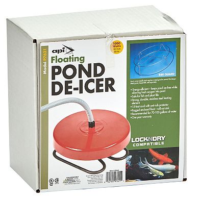 API P7621 1000 Watt Thermostatic Winter Floating Pond Water Deicer Heater