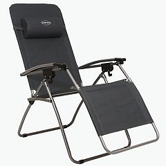 Blue Kamp-Rite Oversized Anti Gravity Folding Chair 