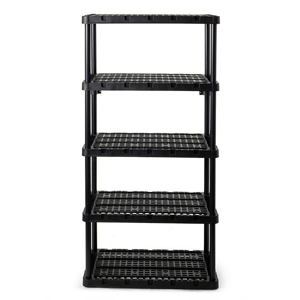 Gracious Living 5 Shelf KnectAShelf Ventilated Heavy Duty Storage