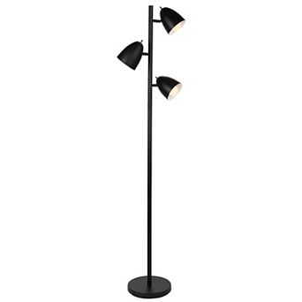 Brightech Jacob 64" Led Tree Floor Lamp With 3 Rotating Adjustable Heads