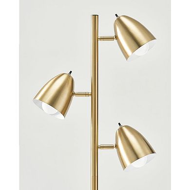Brightech Jacob 64" Led Tree Floor Lamp With 3 Rotating Adjustable Heads