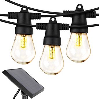 Brightech Ambience Pro 48 Ft. Outdoor Solar Led String Lights In Soft White