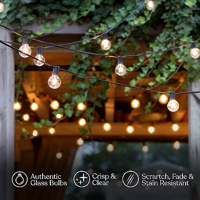 Brightech JL-3BB7-X0UZ Waterproof LED Outdoor 26 Feet String Patio Globe Lights