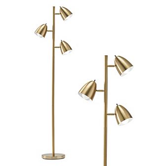 Brightech Jacob 64" Led Tree Floor Lamp With 3 Rotating Adjustable Heads