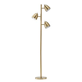 Brightech Jacob 64" Led Tree Floor Lamp With 3 Rotating Adjustable Heads