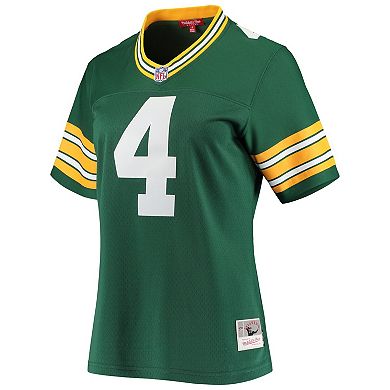 Women's Mitchell & Ness Brett Favre Green Green Bay Packers 1996 Legacy Replica Player Jersey