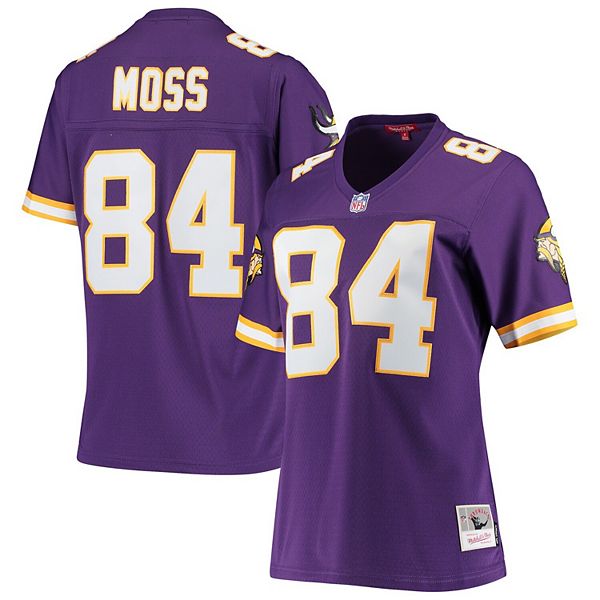 Women's Mitchell & Ness Randy Moss Purple Minnesota Vikings Legacy