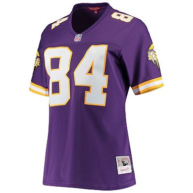 Women's Mitchell & Ness Randy Moss Purple Minnesota Vikings Legacy Replica Team Jersey