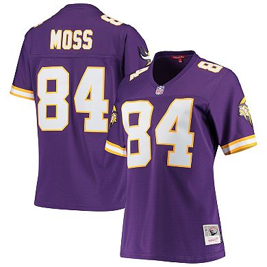 Women's Mitchell & Ness Randy Moss Purple Minnesota Vikings Legacy Replica Team Jersey