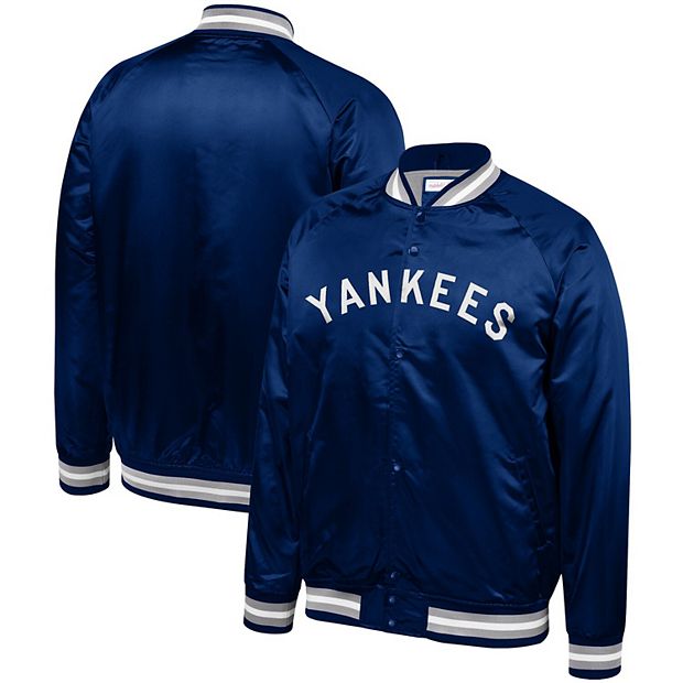 NY Yankees Lightweight Satin Jacket - A lightweight jacket Satin