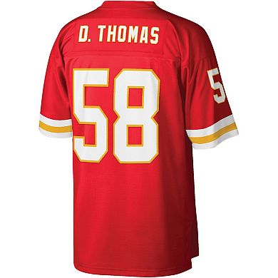 Men's Mitchell & Ness Derrick Thomas Red Kansas City Chiefs 1994 Legacy Replica Jersey
