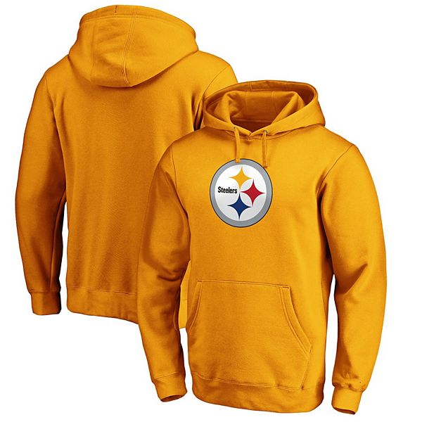 Men's Fanatics Branded Gold Pittsburgh Steelers Team Logo Pullover