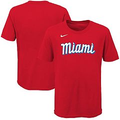Men's Fanatics Branded Brian Anderson Gray Miami Marlins Name & Number  T-shirt