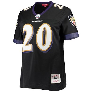 Women's Mitchell & Ness Ed Reed Black Baltimore Ravens Legacy Replica ...