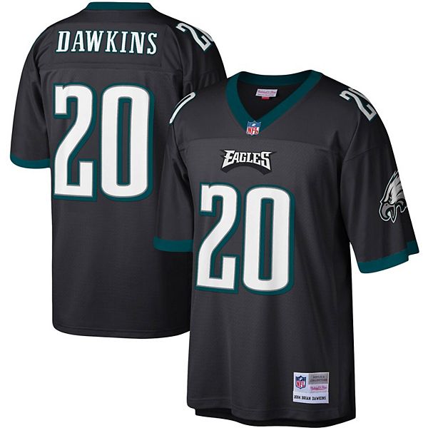 ミッシェル&ネス レガシーコレクション 20 DAWKINS イーグルス 迷彩 Men's Mitchell & Ness Brian Dawkins Black Philadelphia Eagles