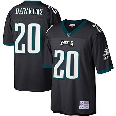 Men's Mitchell & Ness Brian Dawkins Black Philadelphia Eagles Legacy Replica Jersey