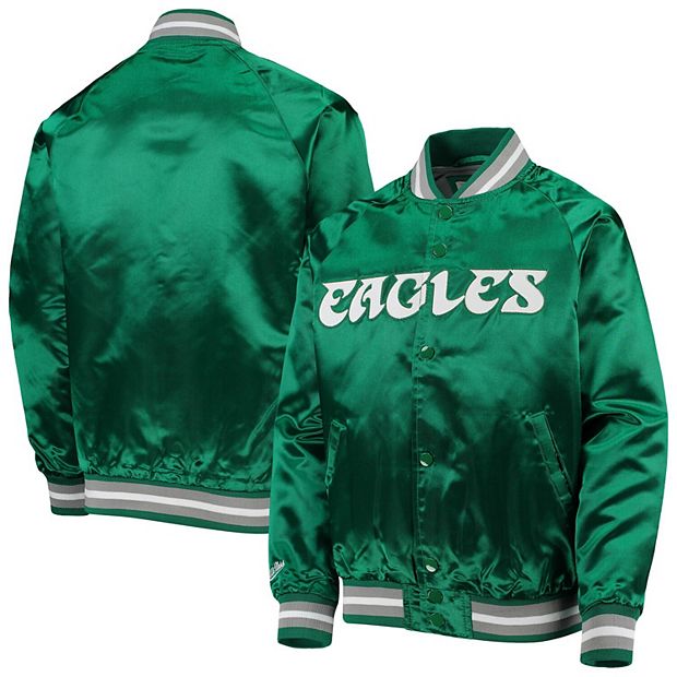 Youth Mitchell & Ness Kelly Green Philadelphia Eagles Lightweight