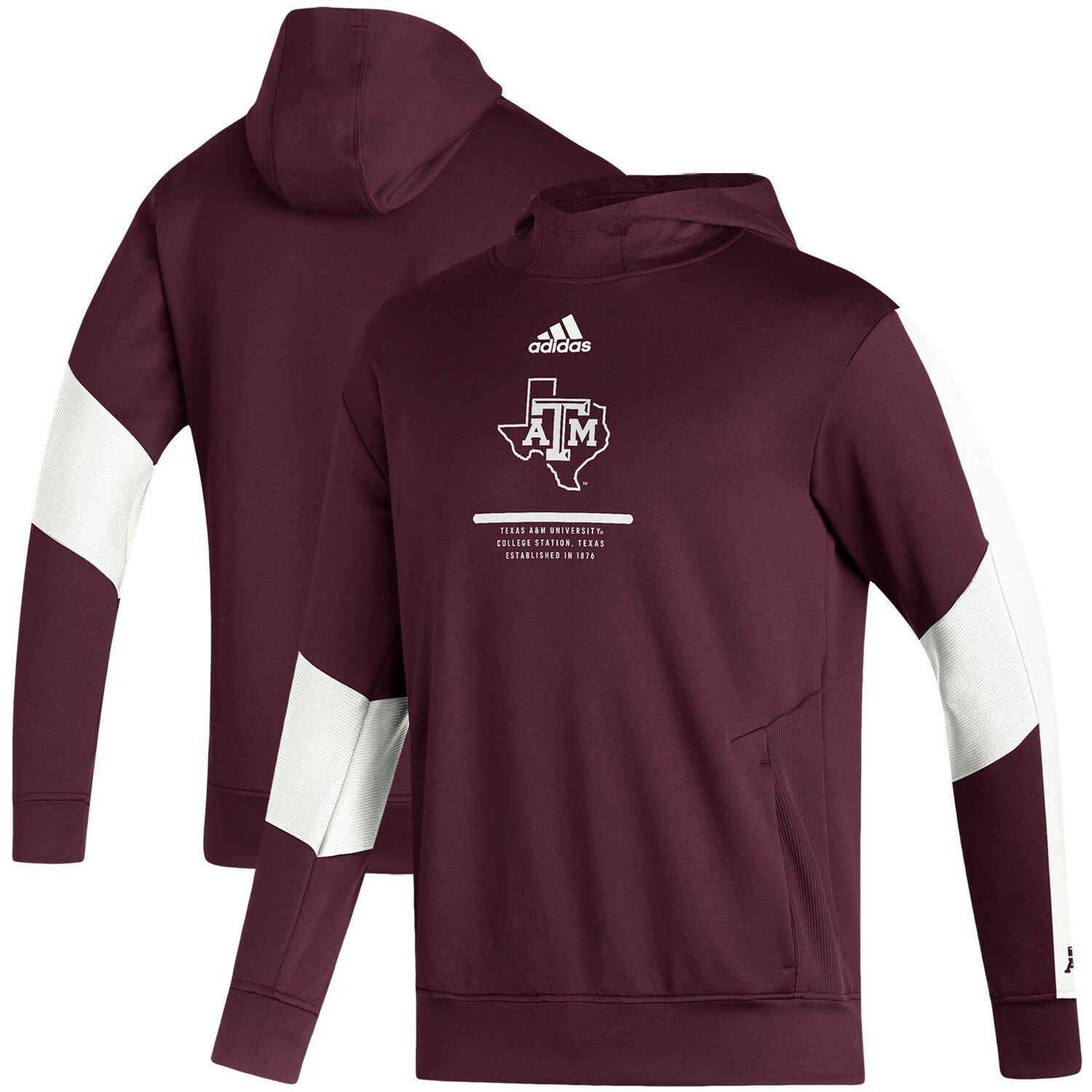 adidas aggies script hoodie