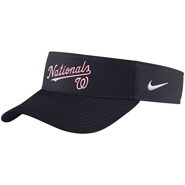 Nike Seasonal T Washington Nationals Fitted Hat Cap Gray Snapback