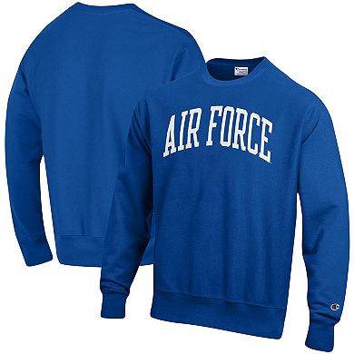 Men's Champion Royal Air Force Falcons Arch Reverse Weave Pullover Sweatshirt