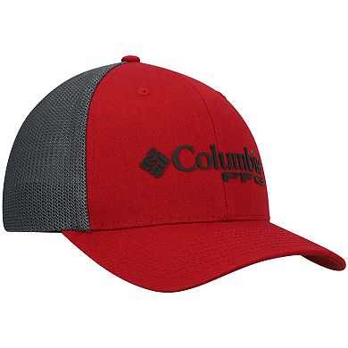 Men's Columbia Garnet/Charcoal South Carolina Gamecocks PFG Snapback Hat