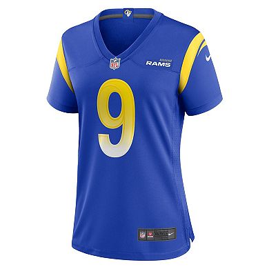 Women's Nike Matthew Stafford Royal Los Angeles Rams Game Jersey