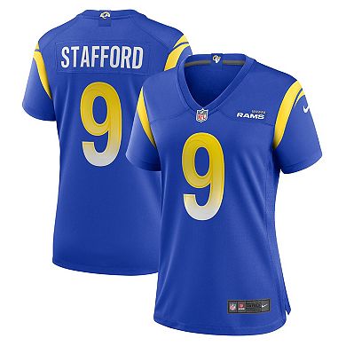 Women's Nike Matthew Stafford Royal Los Angeles Rams Game Jersey