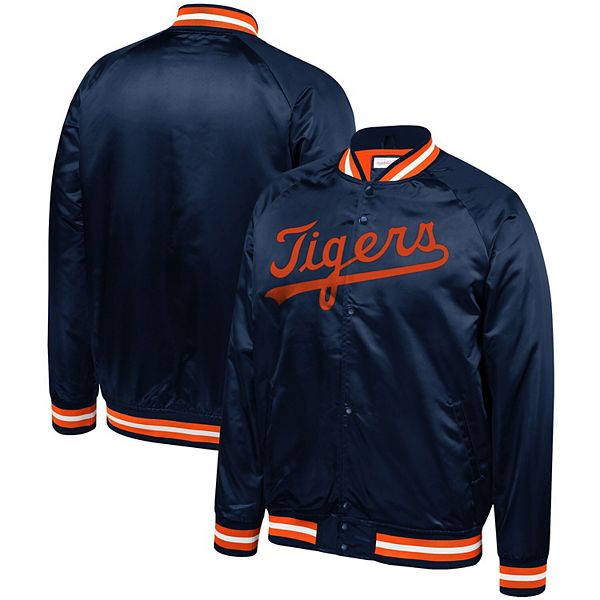 Detroit Tigers Mitchell & Ness City Collection Satin Full-Snap