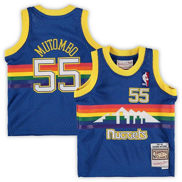 Official Denver Nuggets Mitchell & Ness Throwback Jerseys, Mitchell & Ness  Retro Jersey