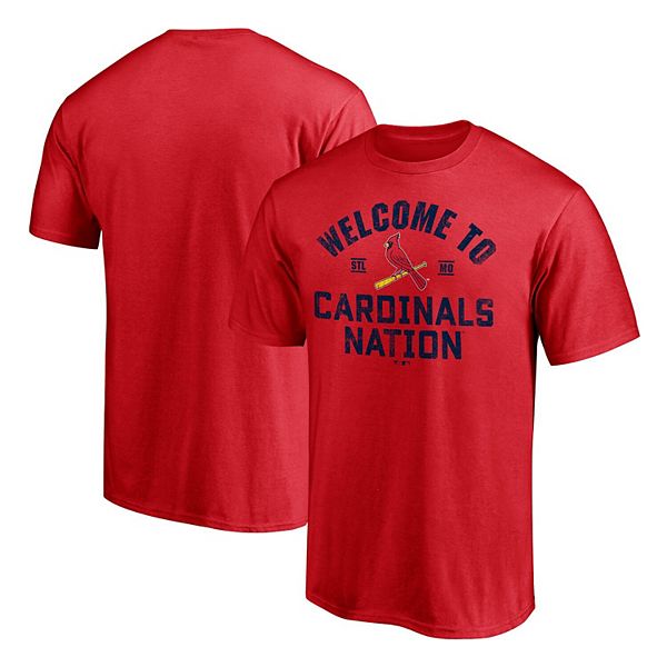 Men's Fanatics Branded Red St. Louis Cardinals Hometown Cardinals