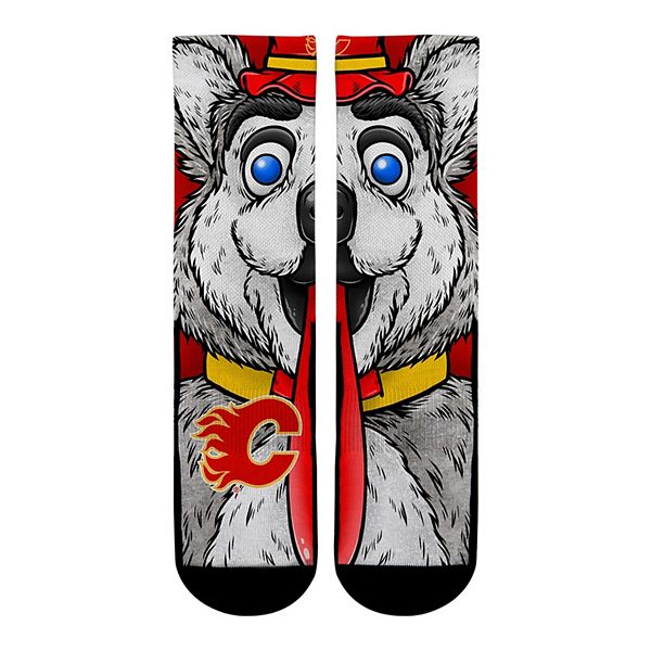 Calgary Flames Socks - Men's Athletic Crew Socks