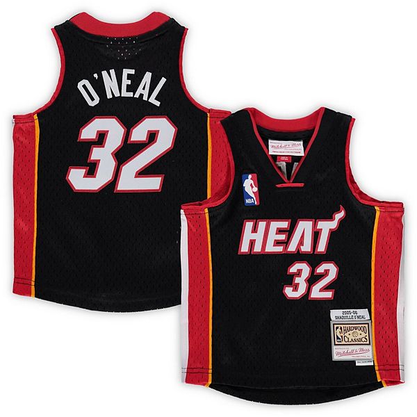 Shaquille O'Neal Miami Heat Jersey Unframed Auction (0005-2187896)