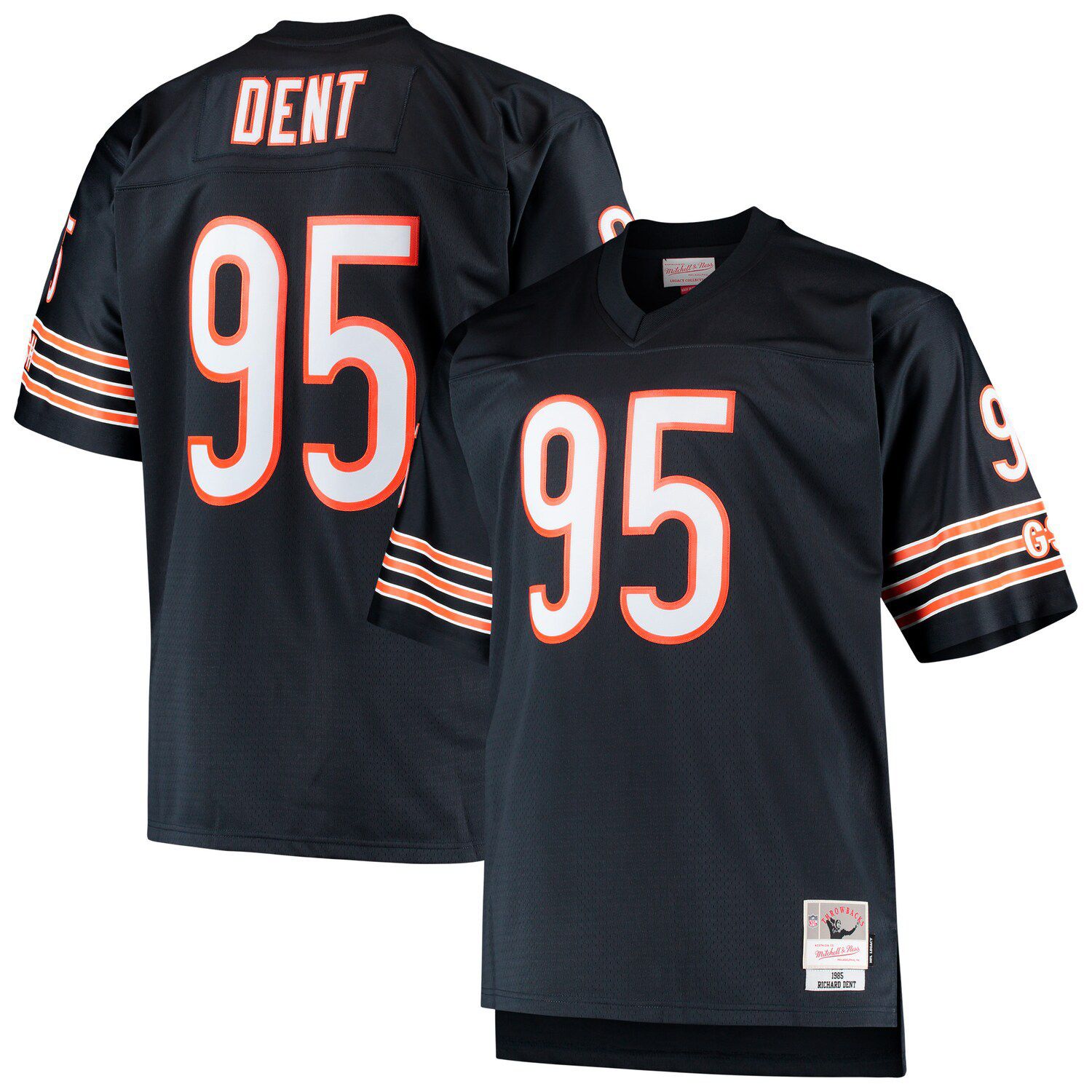 Men's Mitchell & Ness Mike Ditka Navy Chicago Bears Big & Tall 1966 Retired  Player Replica Jersey 