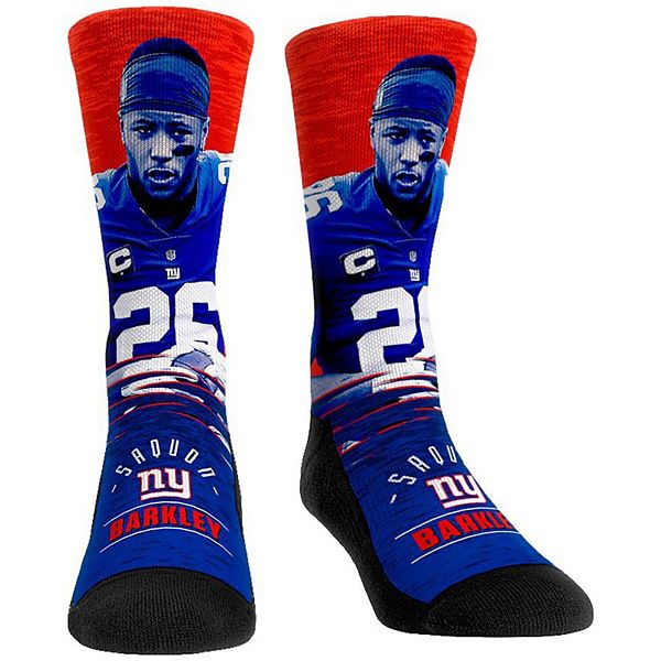 Men's Rock Em Socks Saquon Barkley New York Giants Player Jumbotron ...