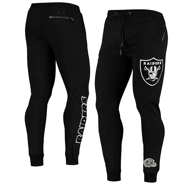 NFL Men's Mainstream Men's Jogger Pant (Size S) Las Vegas Raiders, Polyester,Cotton,Rayon - ShoeMall