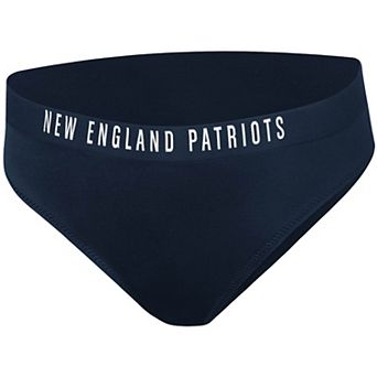Women's G-III 4Her by Carl Banks Navy New England Patriots All-Star Bikini Bottom