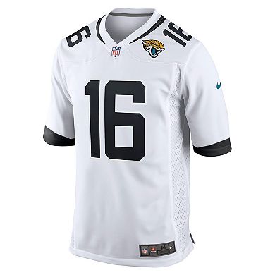 Men's Nike Trevor Lawrence White Jacksonville Jaguars White Game Jersey