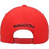 Men's Mitchell & Ness Red Chicago Bulls Ground Stretch Snapback Hat